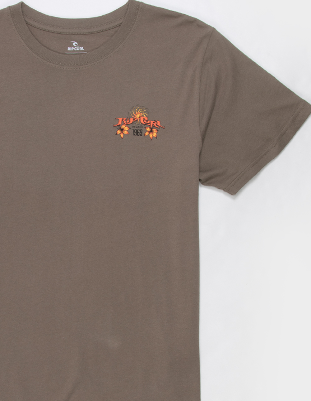 RIP CURL Hazed & Tubed Boys Tee - LIGHT BROWN