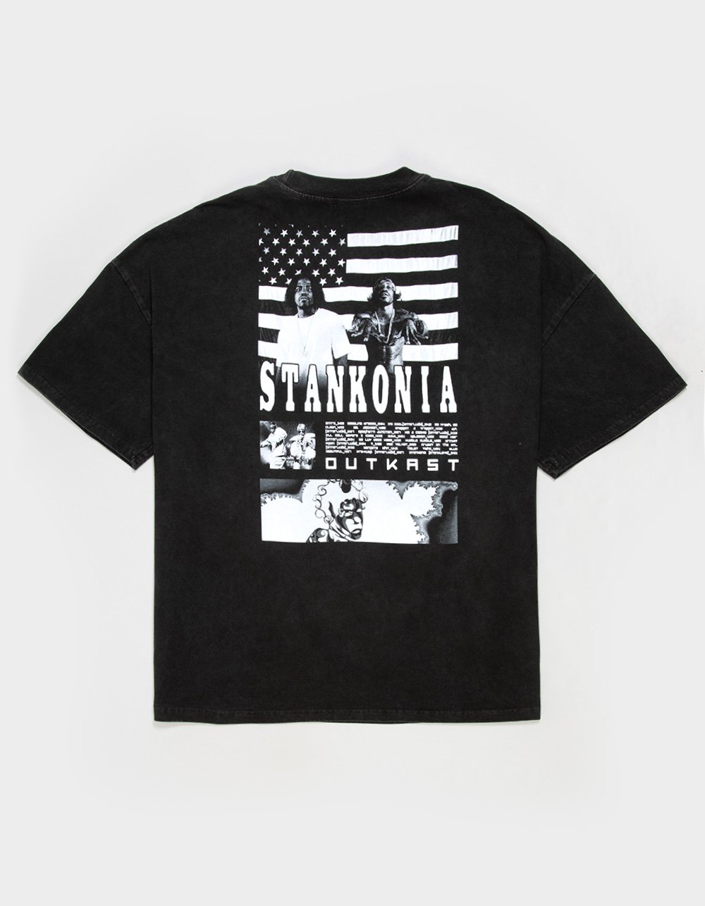 OUTKAST Stankonia Mens Boxy Tee - WASHED BLACK
