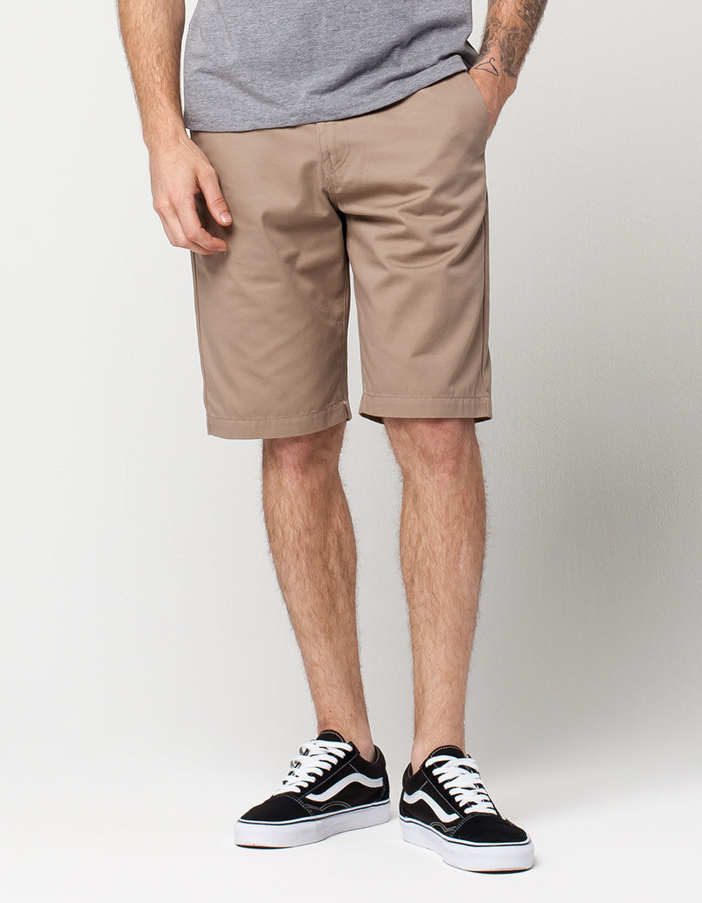 VOLCOM Frickin Modern Chino Mens Shorts - KHAKI