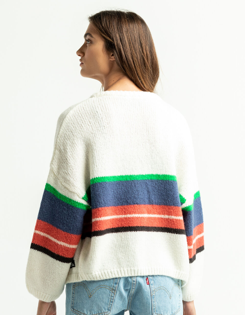 QUIKSILVER Outer Sunset Womens Cardigan - WHITE COMBO | Tillys