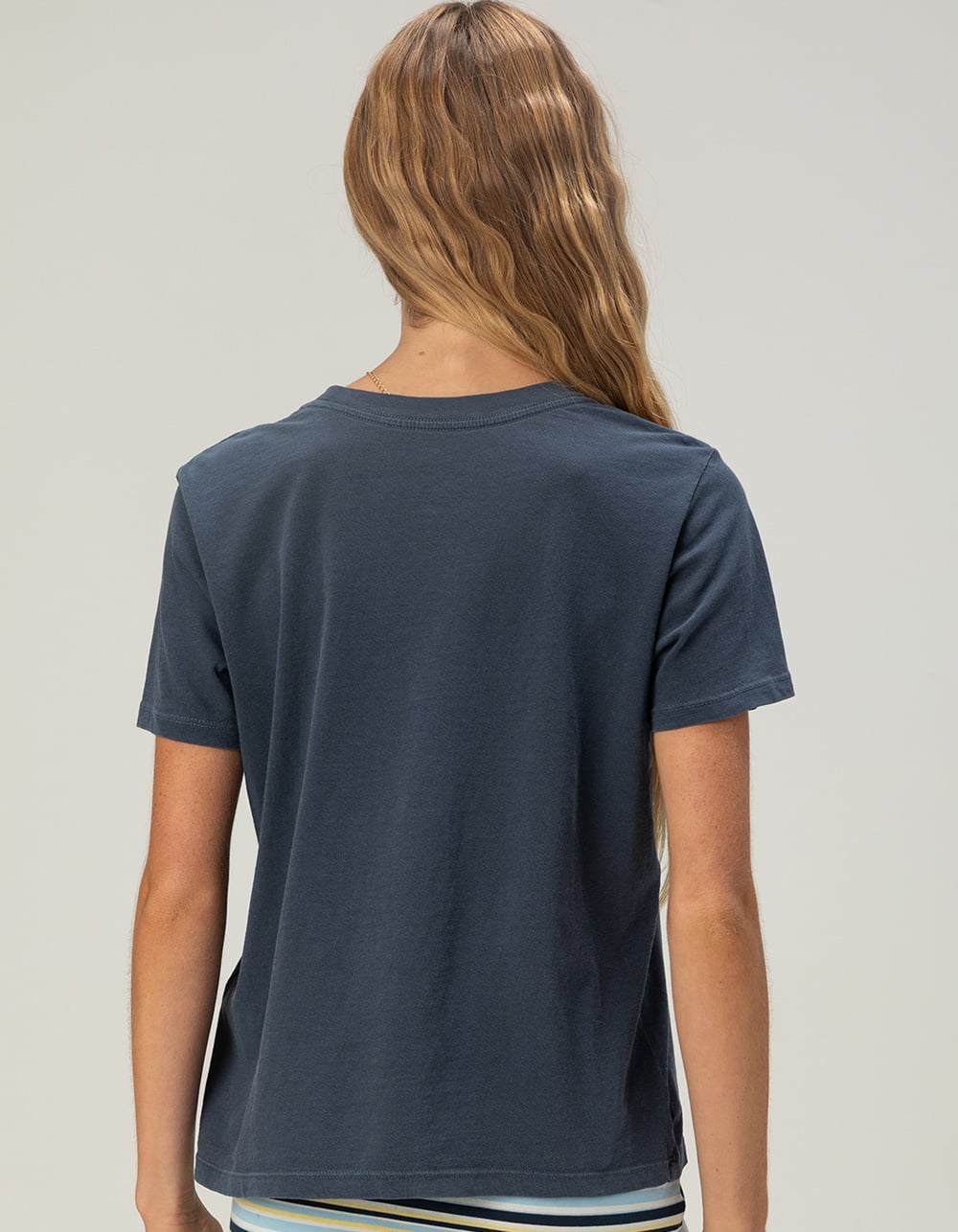 O'NEILL Keala Womens Boy Tee - NAVY