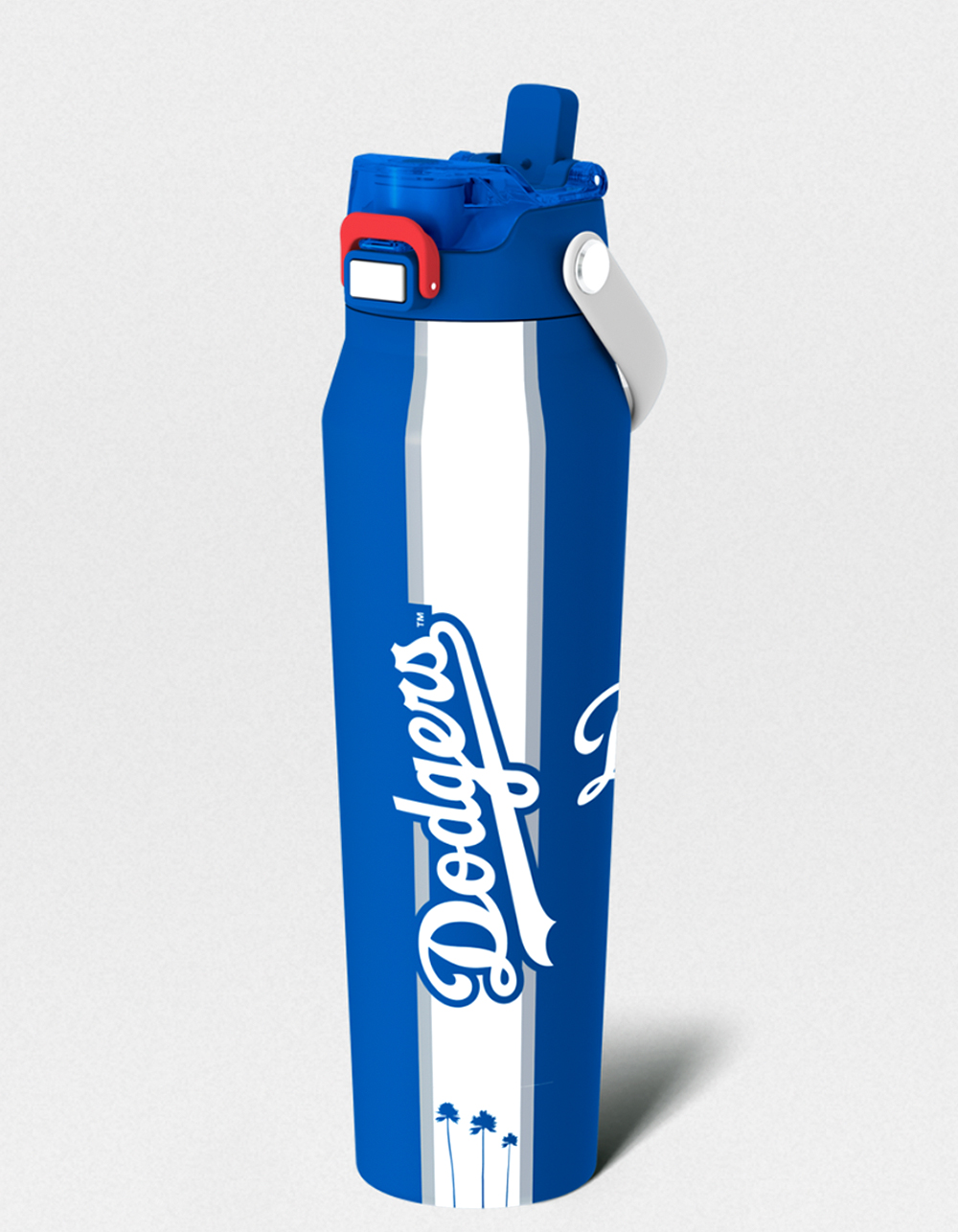 FROST BUDDY Los Angeles Dodgers Bottle Buddy 24 oz Water Bottle - WHT/BLUE