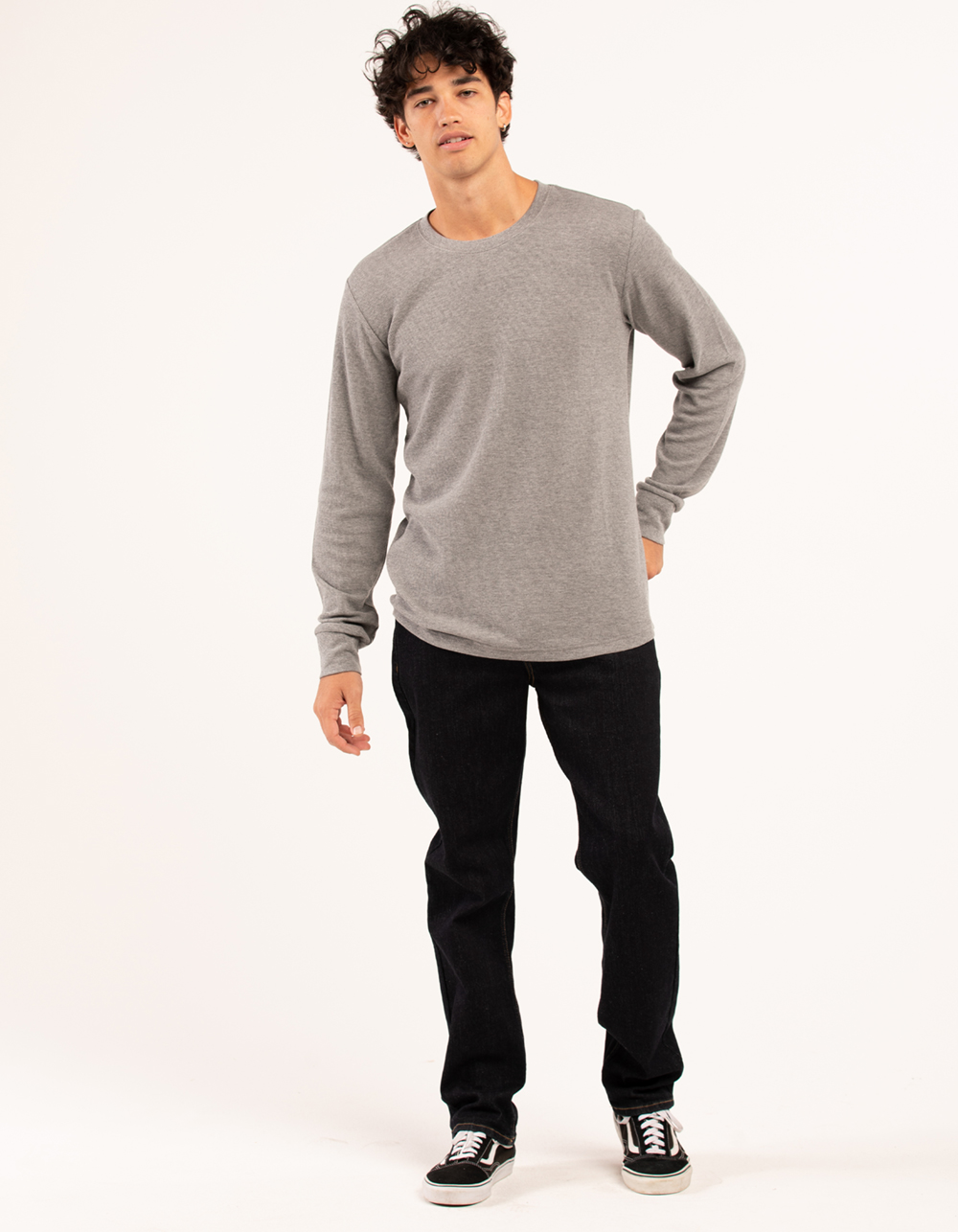 RSQ Mens Relaxed Taper Jeans - DK DENIM