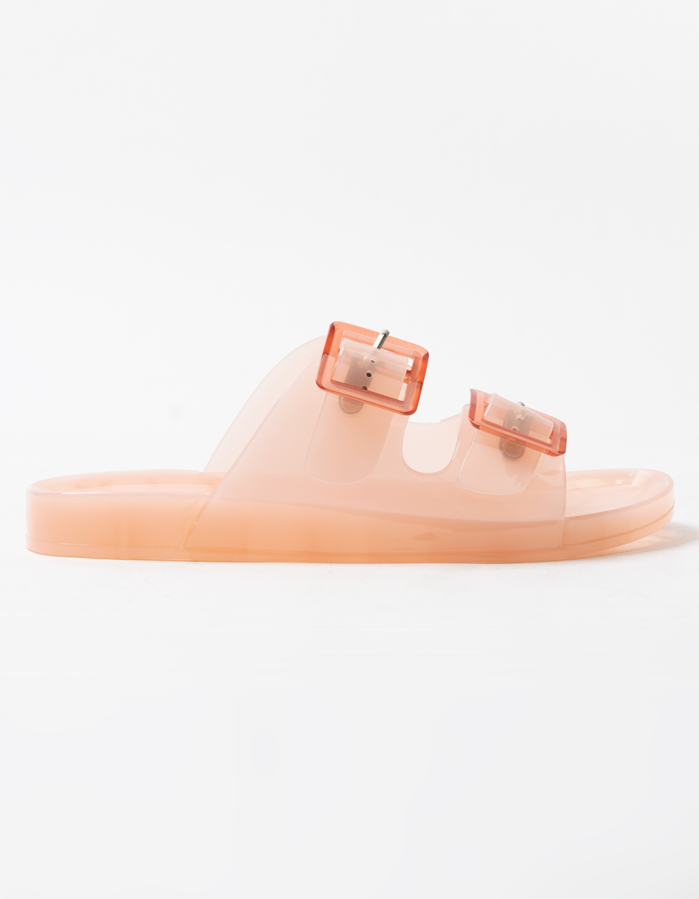 SODA Buckle Jelly Womens Slide Sandals - PINK | Tillys