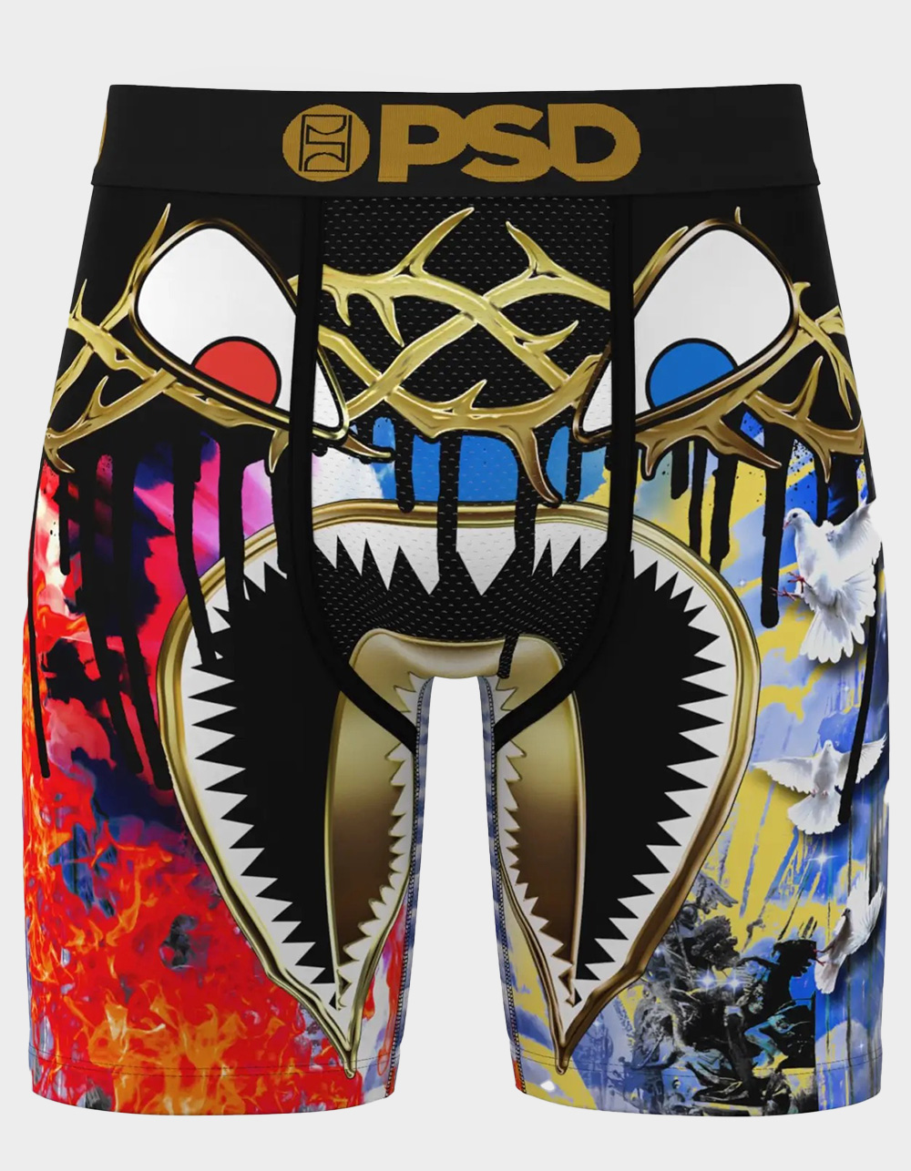 PSD Warface Sinner Mens Boxer Briefs - MULTI