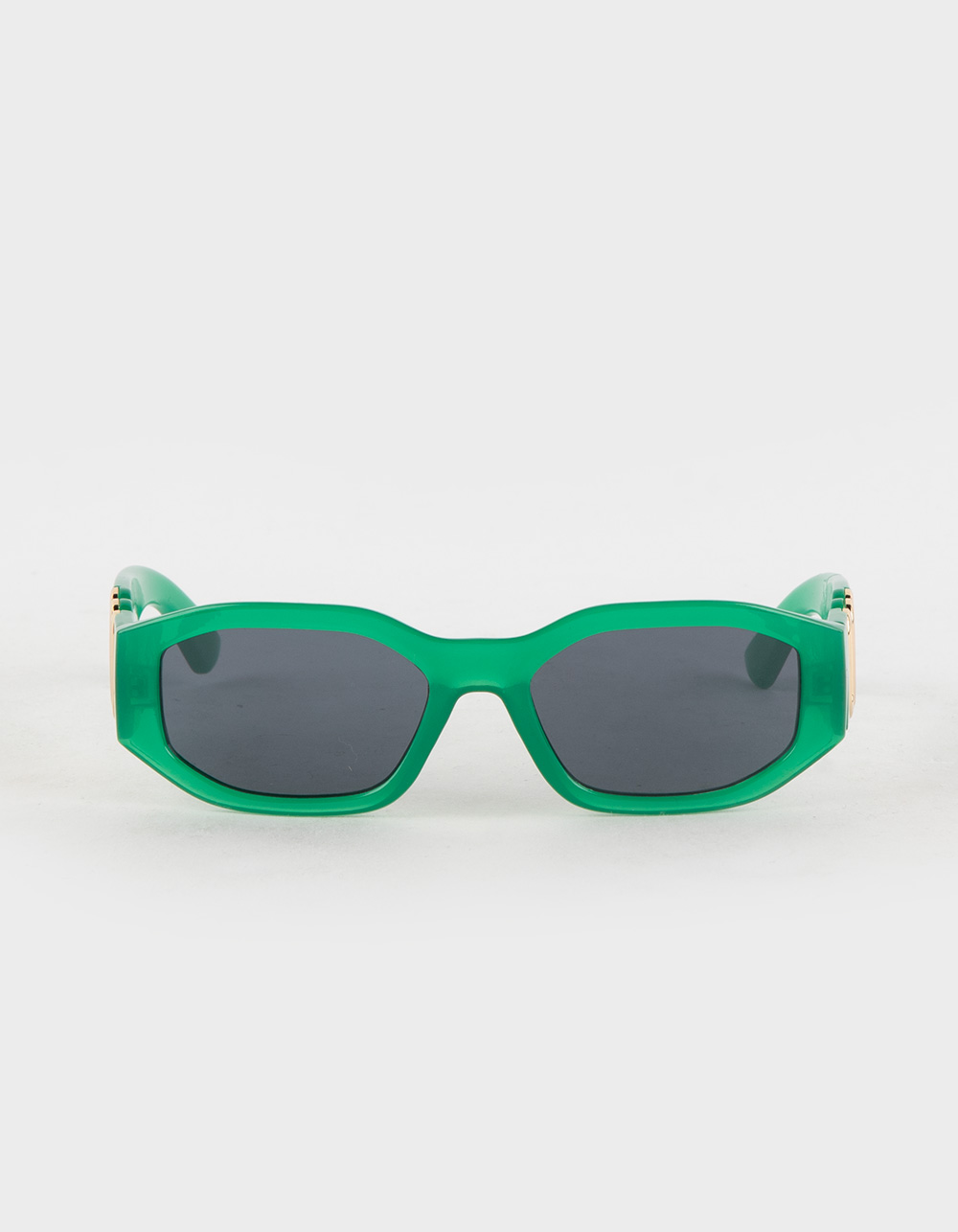 Rsq Nicco Hexagon Plastic Sunglasses - Green - One Size