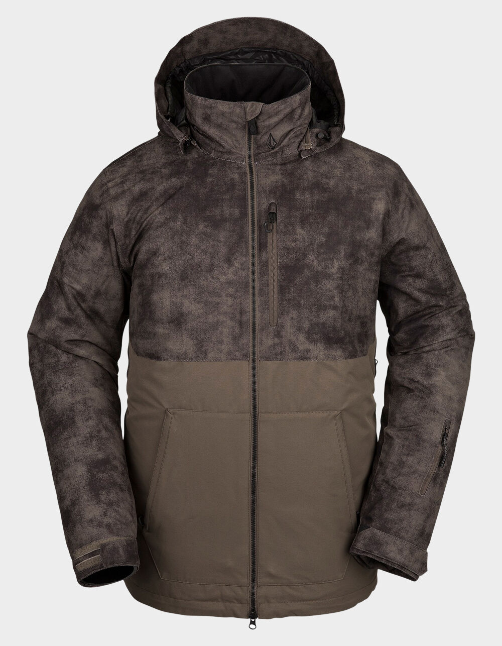 Deadly Stones Mens Insulated Snow Jacket DK GREEN Tillys