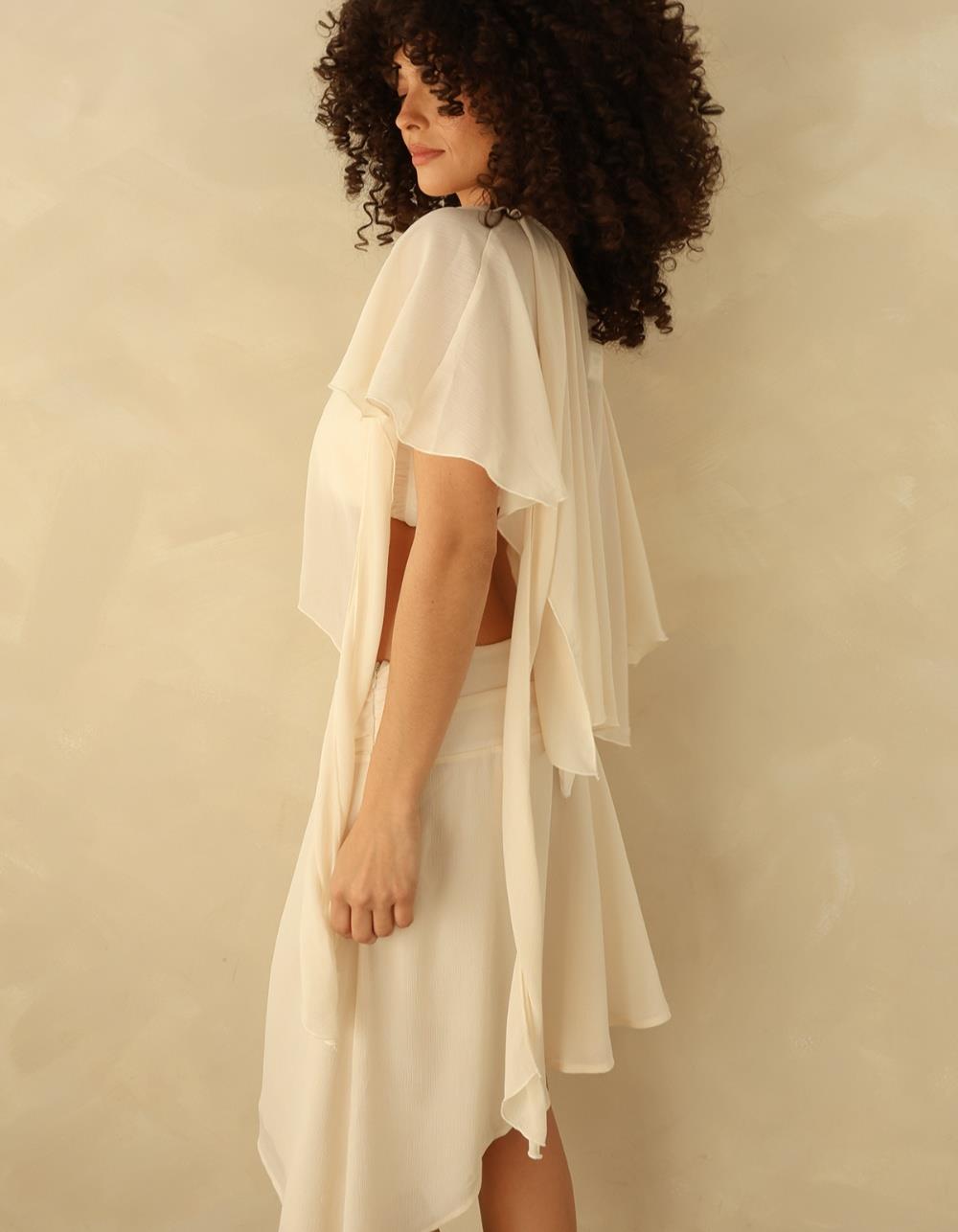 DIPPIN' DAISY'S Borrowed Bliss Top - WHITE