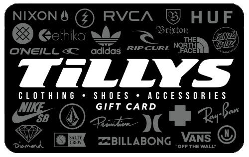 E-Gift Card - Tillys - Tillys - 088888801