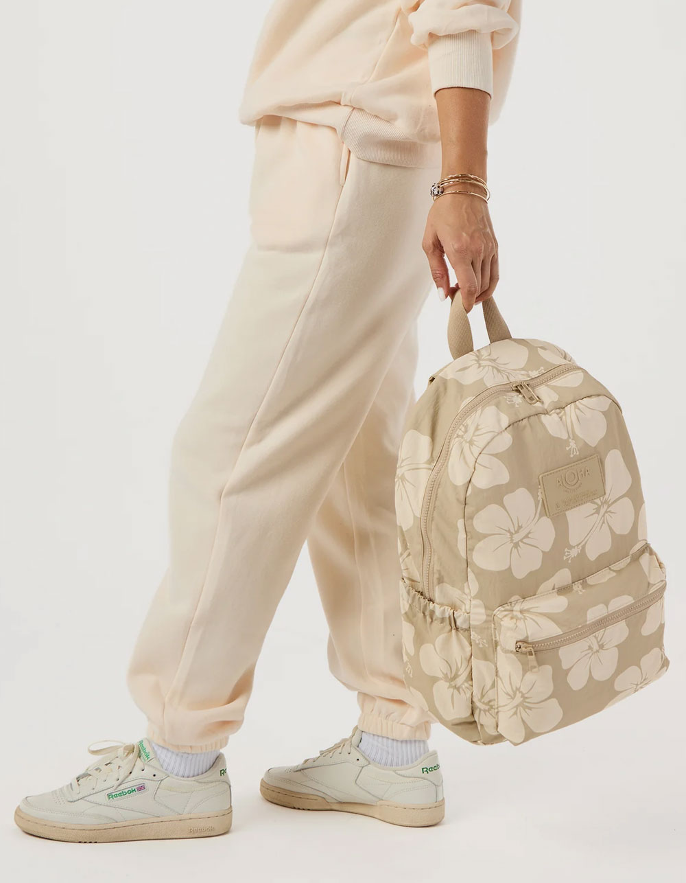 ALOHA Collection Keep It Light Hana Hou Backpack - CREAM