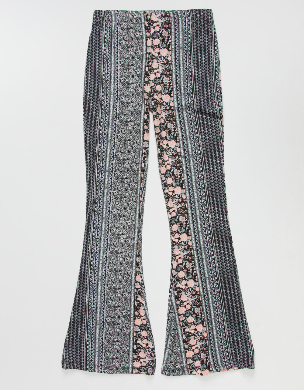 WHITE FAWN Floral & Paisley Girls Flare Pants - MULTI | Tillys