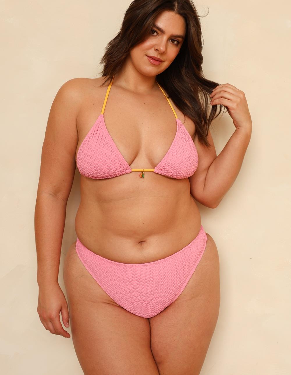 DIPPIN' DAISY'S Seashore Cheeky Bikini Bottoms - PINK