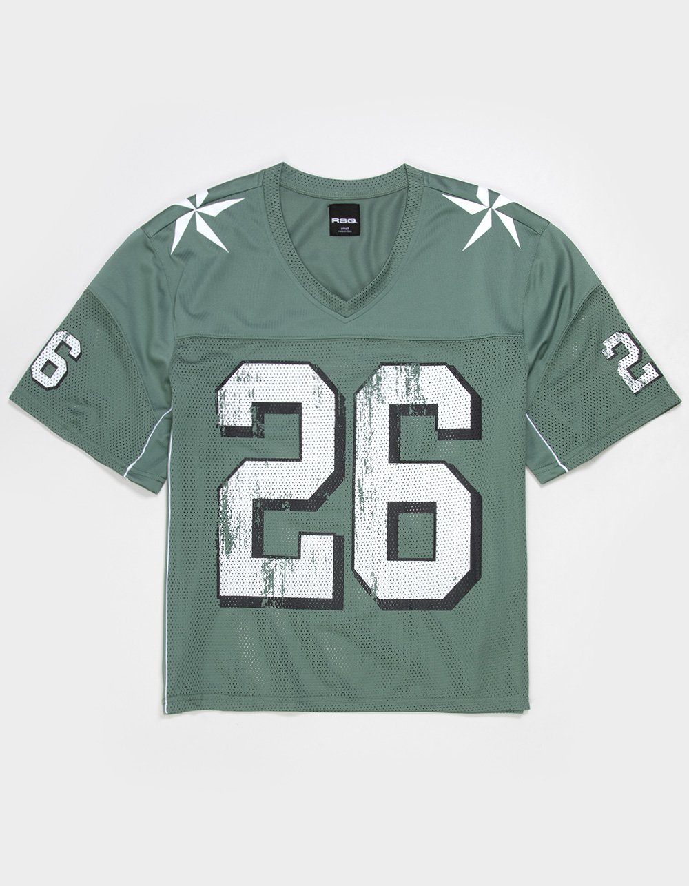 RSQ Mens Mesh Football Jersey - LT GREEN