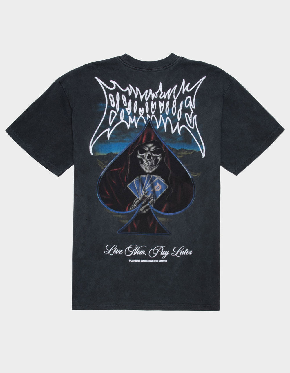PRIMITIVE Henderson Mens Tee - WASHED BLACK