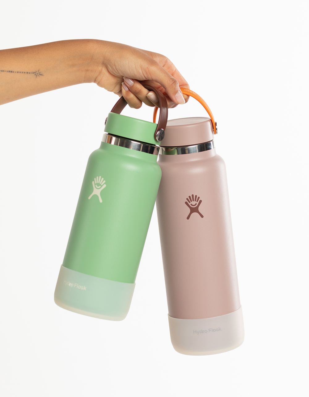 HYDRO FLASK 32 oz Wide Mouth Water Bottle - Special Edition - MOSS
