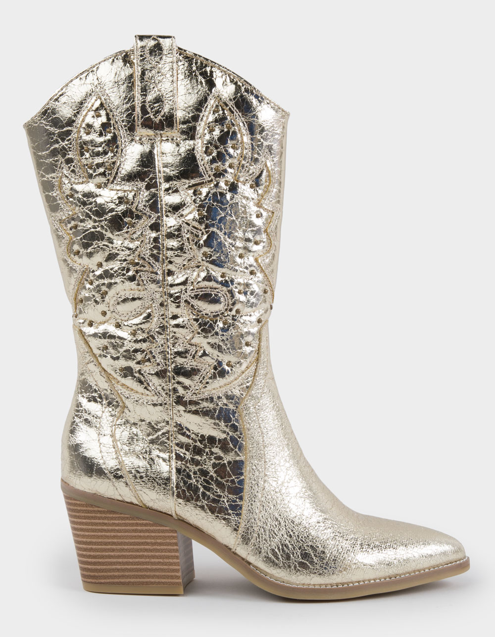 MIA Tammie Womens Western Boots - GOLD