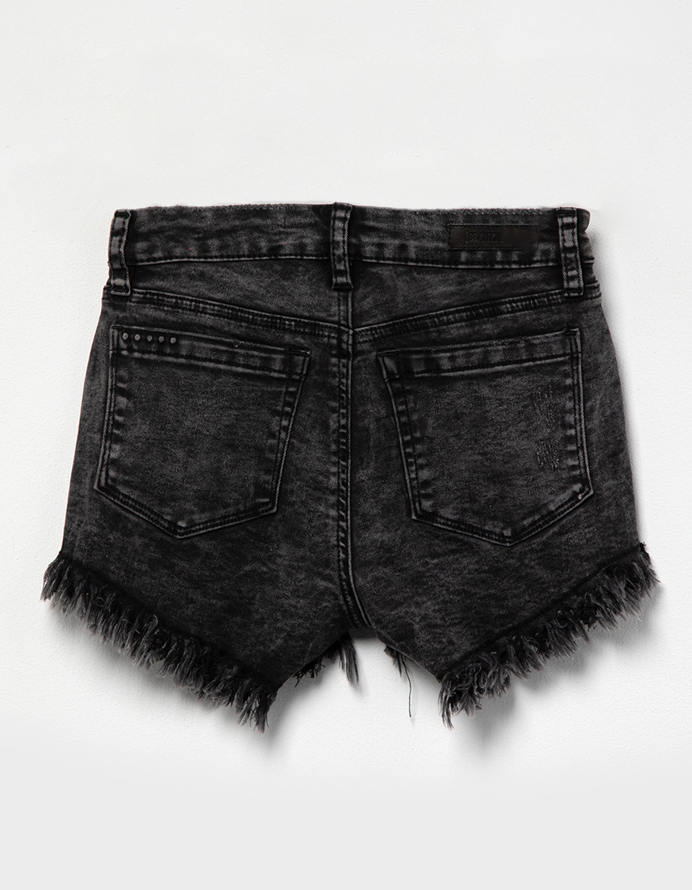 BLANK NYC Sabotage Girls Shorts - WASHED BLACK