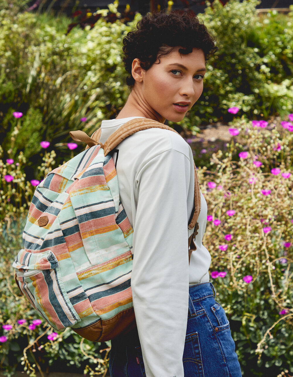 O'NEILL Shoreline Jack Stripe Backpack MULTI Tillys