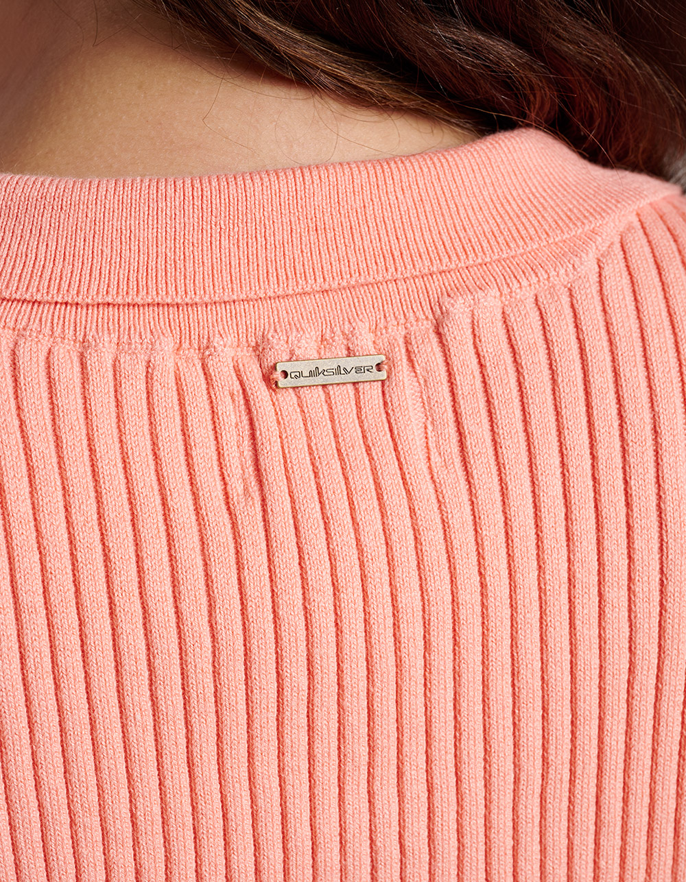 QUIKSILVER Sandbar Sleeveless Lace Up Womens Sweater