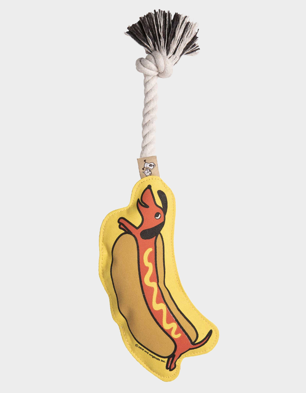 ORÉ ORIGINALS Hot Dog Rope Dog Toy