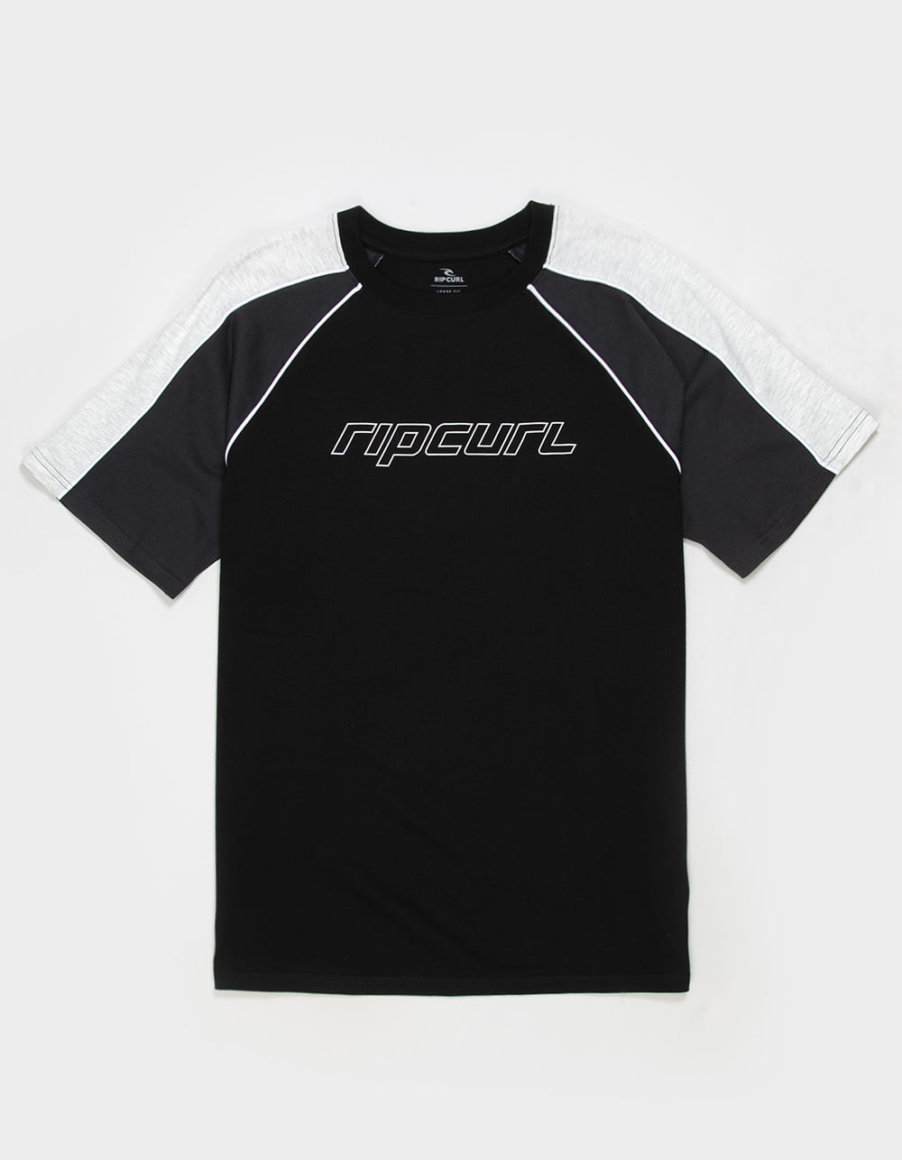 RIP CURL Panel Beater Mens Tee - BLACK