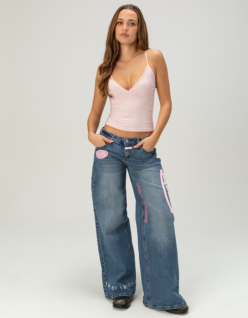 TILLYS Surplice Butter Soft Womens Cami