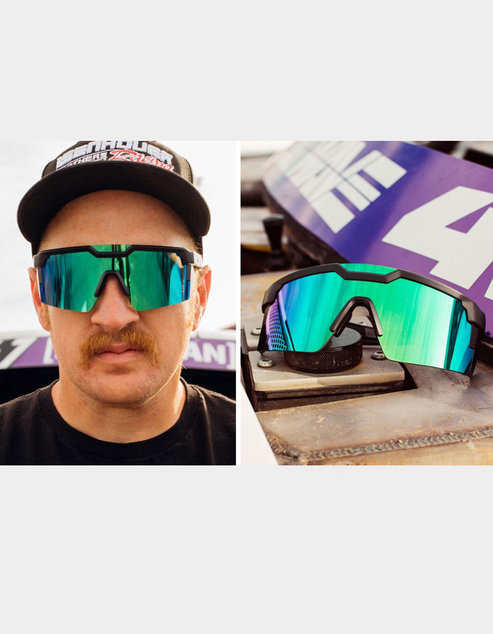 HEATWAVE VISUAL Future Tech PIFF Z87+ Sunglasses GRAY Tillys