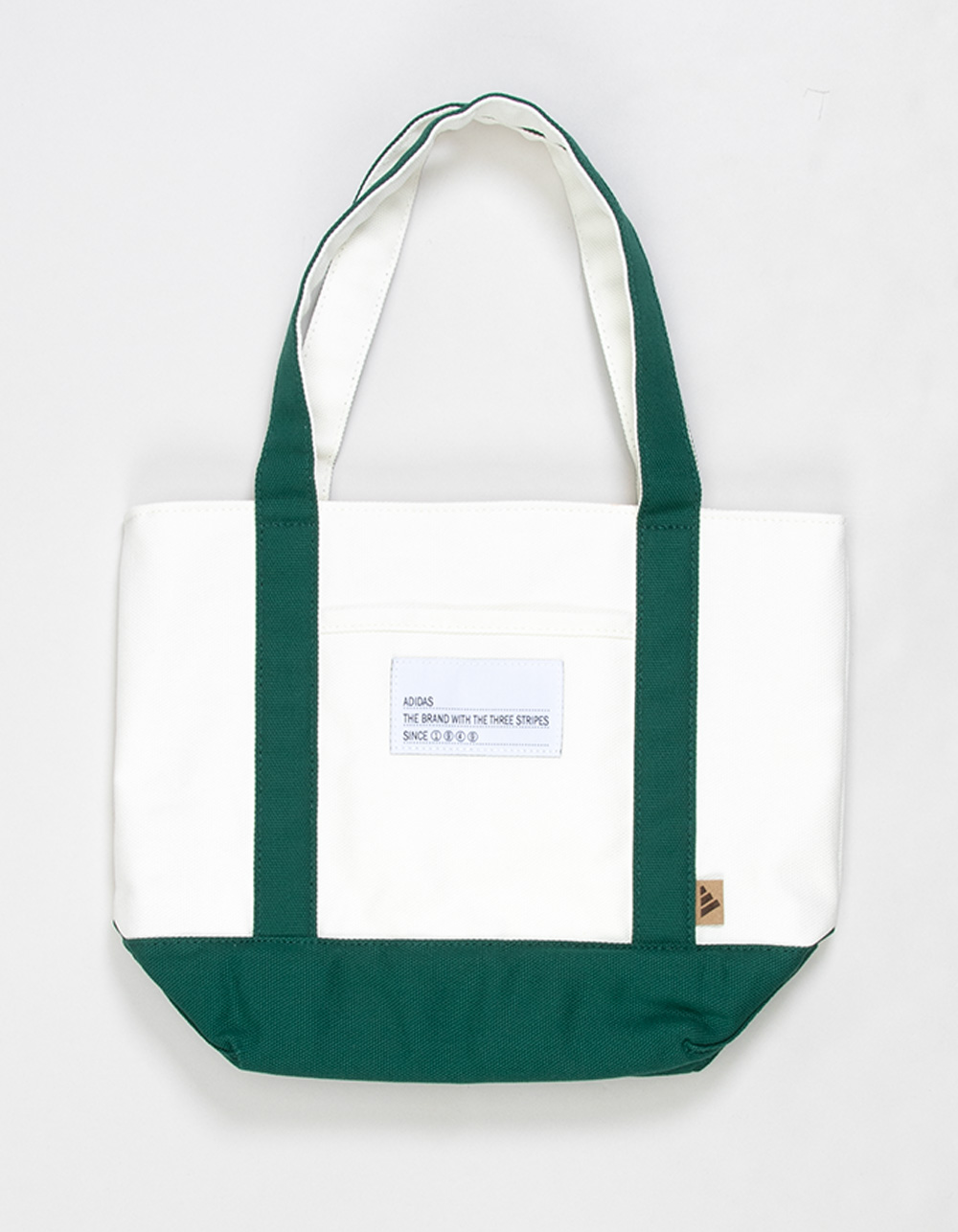 ADIDAS Mini Canvas Court 2 Tote Bag - GREEN COMBO