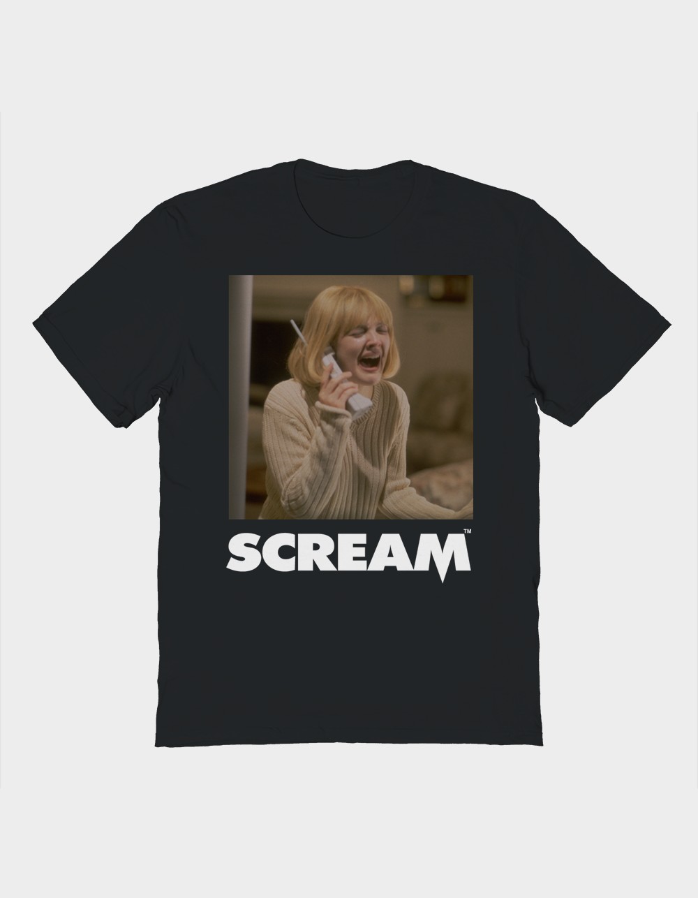 SCREAM Phone Call Unisex Tee - BLACK