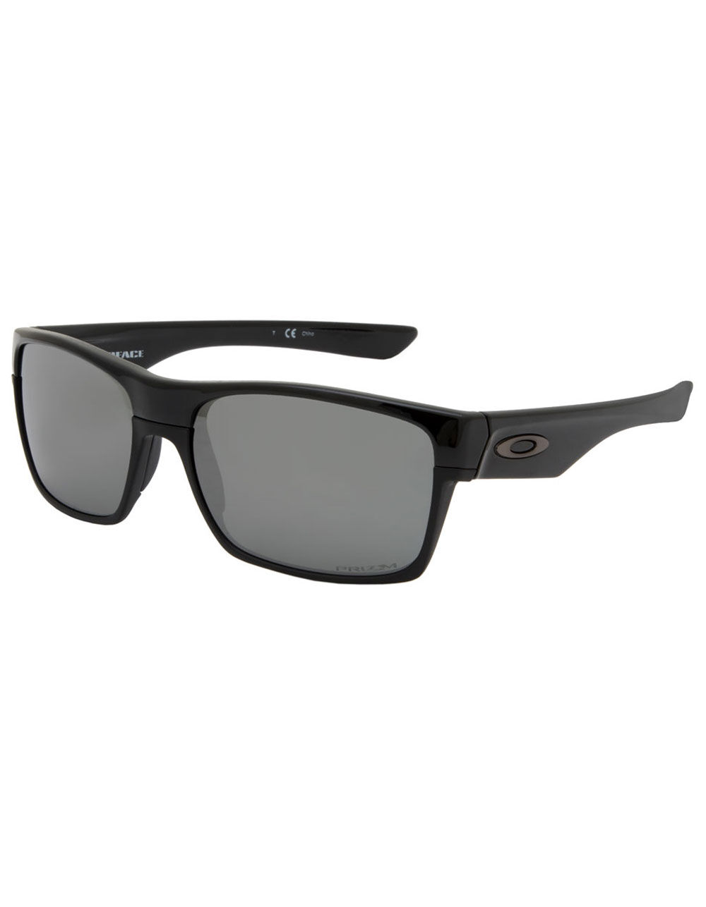 OAKLEY TwoFace Polarized Polished Black Sunglasses image number 0