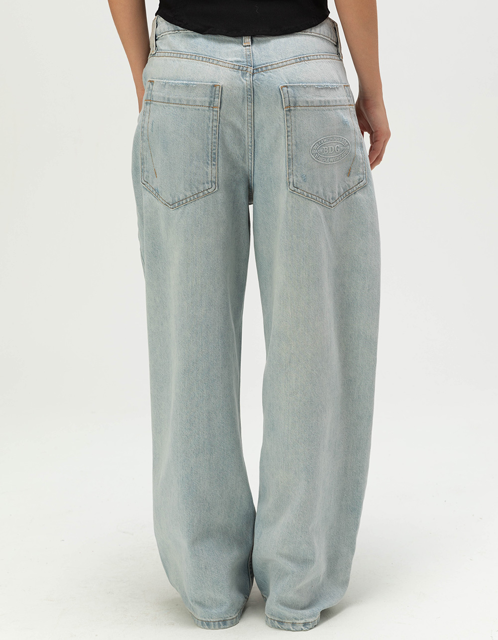 BDG Urban Outfitters Jaya Womens Baggy Jeans - VINTAGE