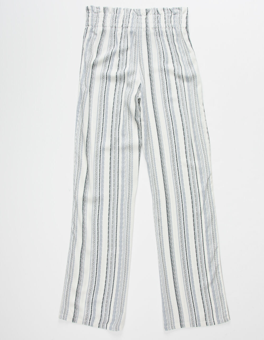 WHITE FAWN Button Stripe Girls Palazzo Pants - WHITE COMBO | Tillys