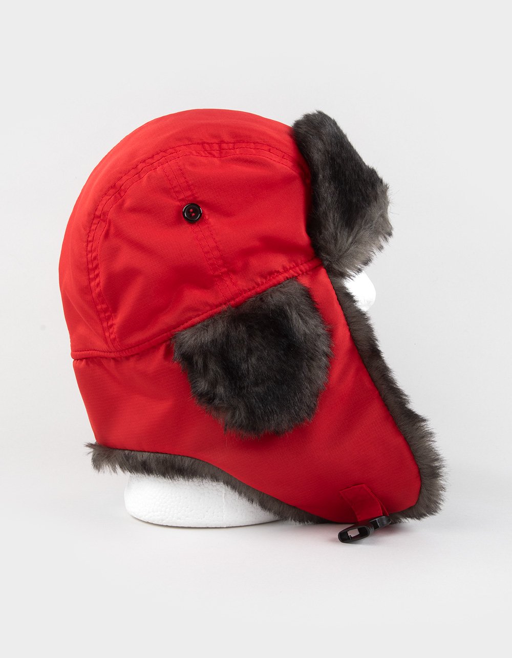 Von DUTCH Trapper Hat - RED/BLK