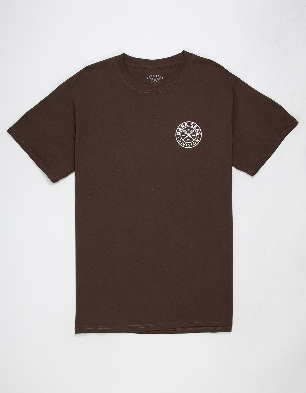 DARK SEAS Moniker Mens Tee - CHOCOLATE