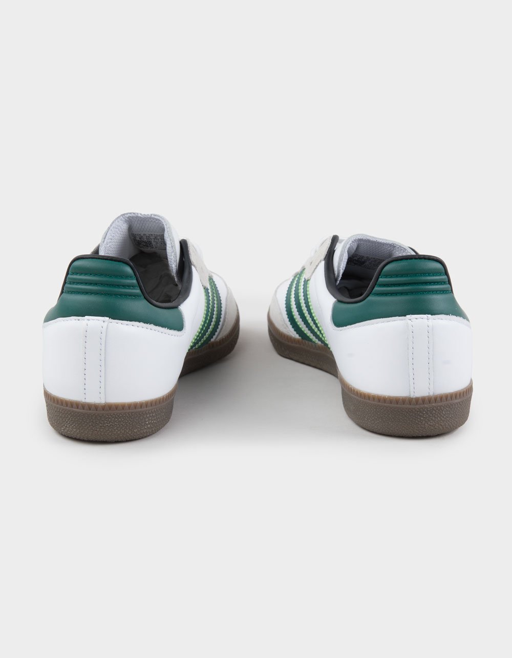 ADIDAS Samba ADV Shoes - WHITE/GREEN