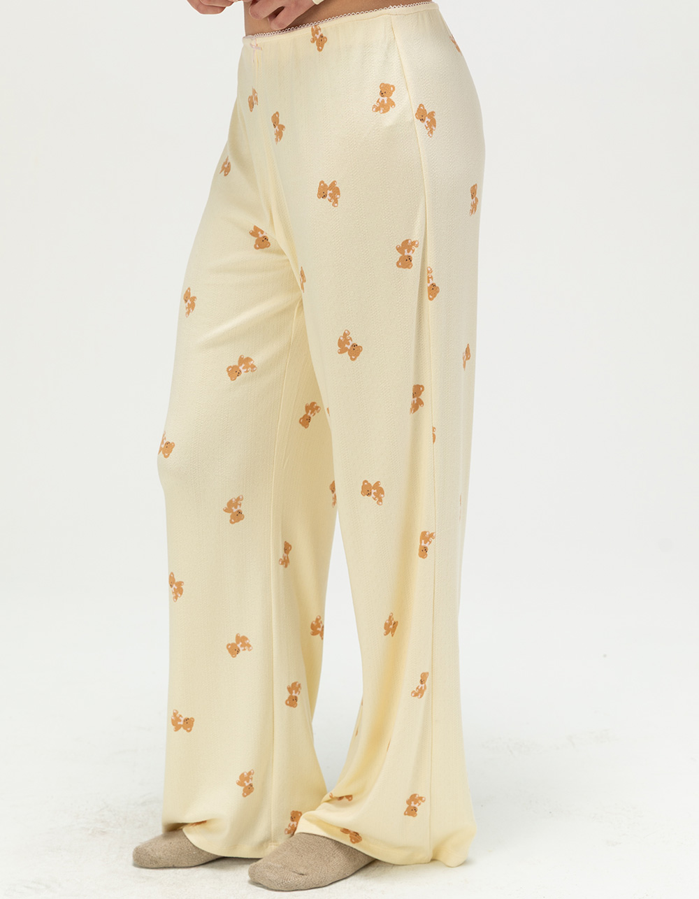 HAPPY CAMP3R Campy Dreams Womens Pajama Pants - CREAM