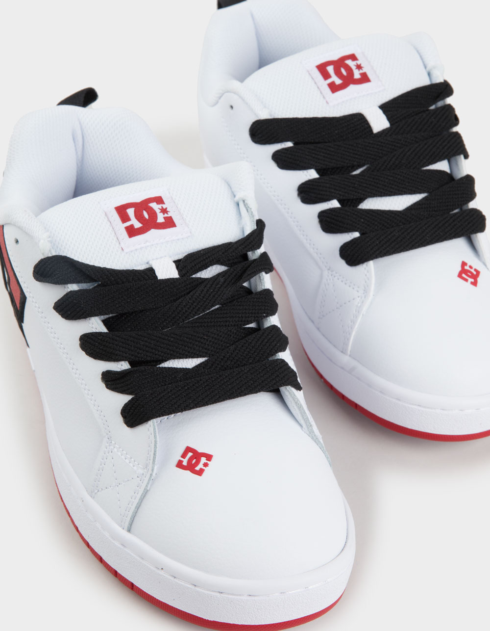 DC Shoes Court Graffik Mens - WHT/RED
