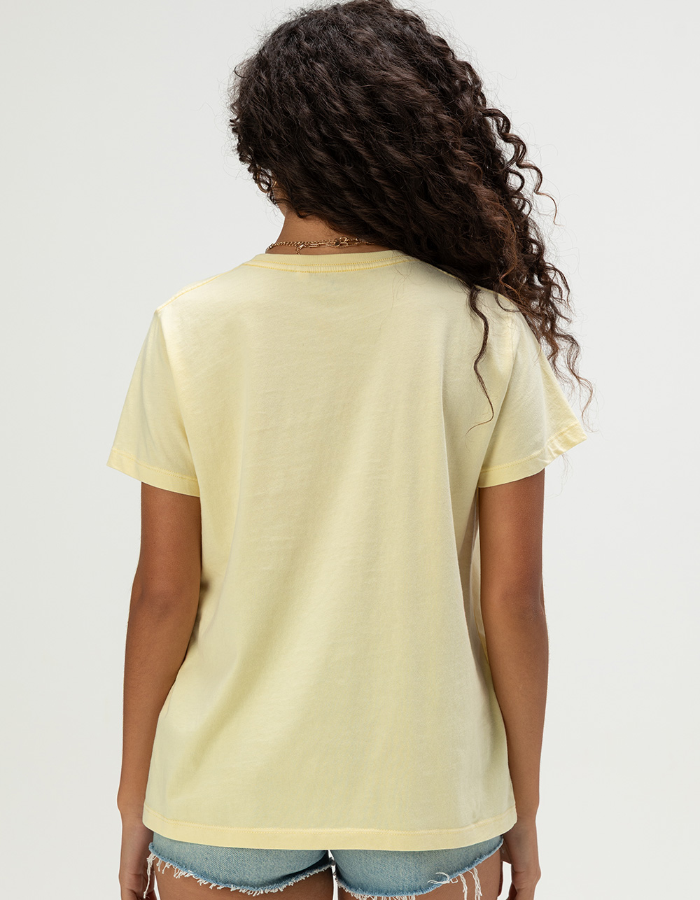 RIP CURL Sun Beams Womens Tee - YELLOW