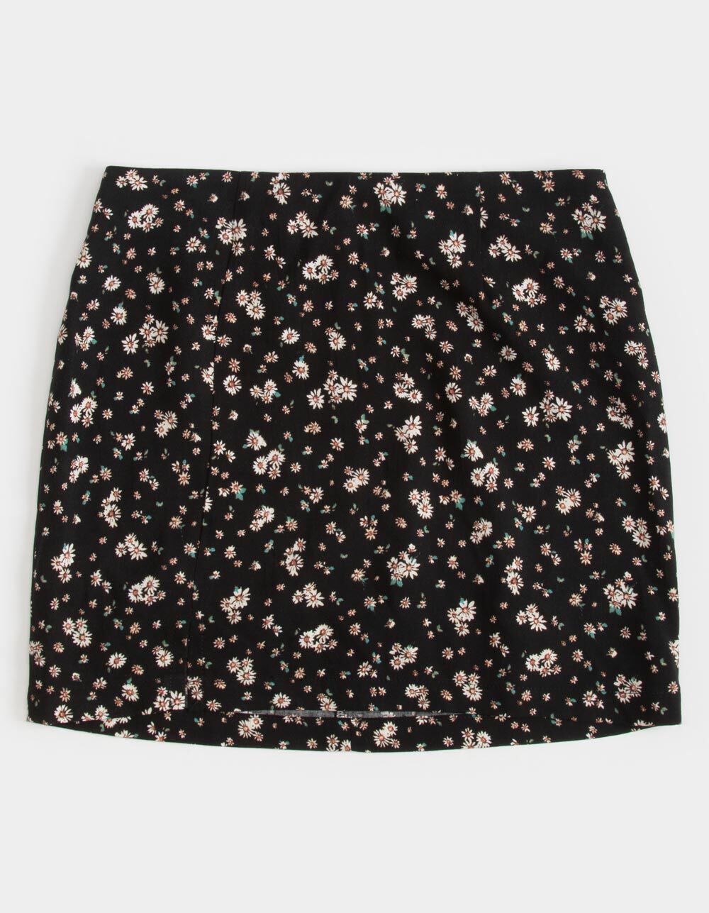 WHITE FAWN Floral Girls Slit Skirt - BLACK COMBO | Tillys