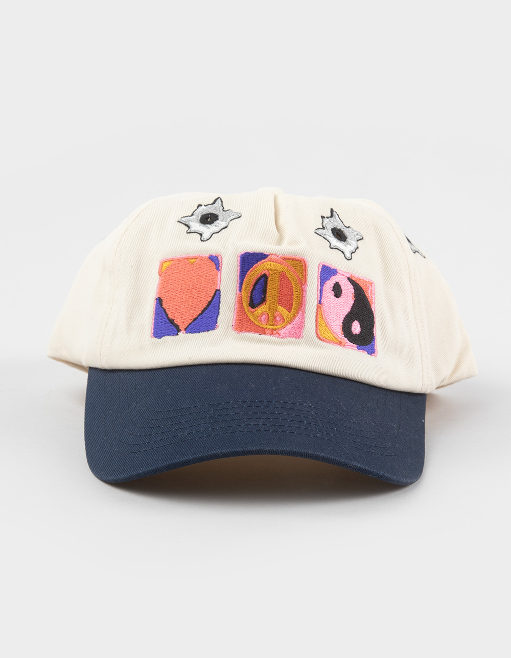 WKND Third Eye Snapback Hat - WHT/BLUE