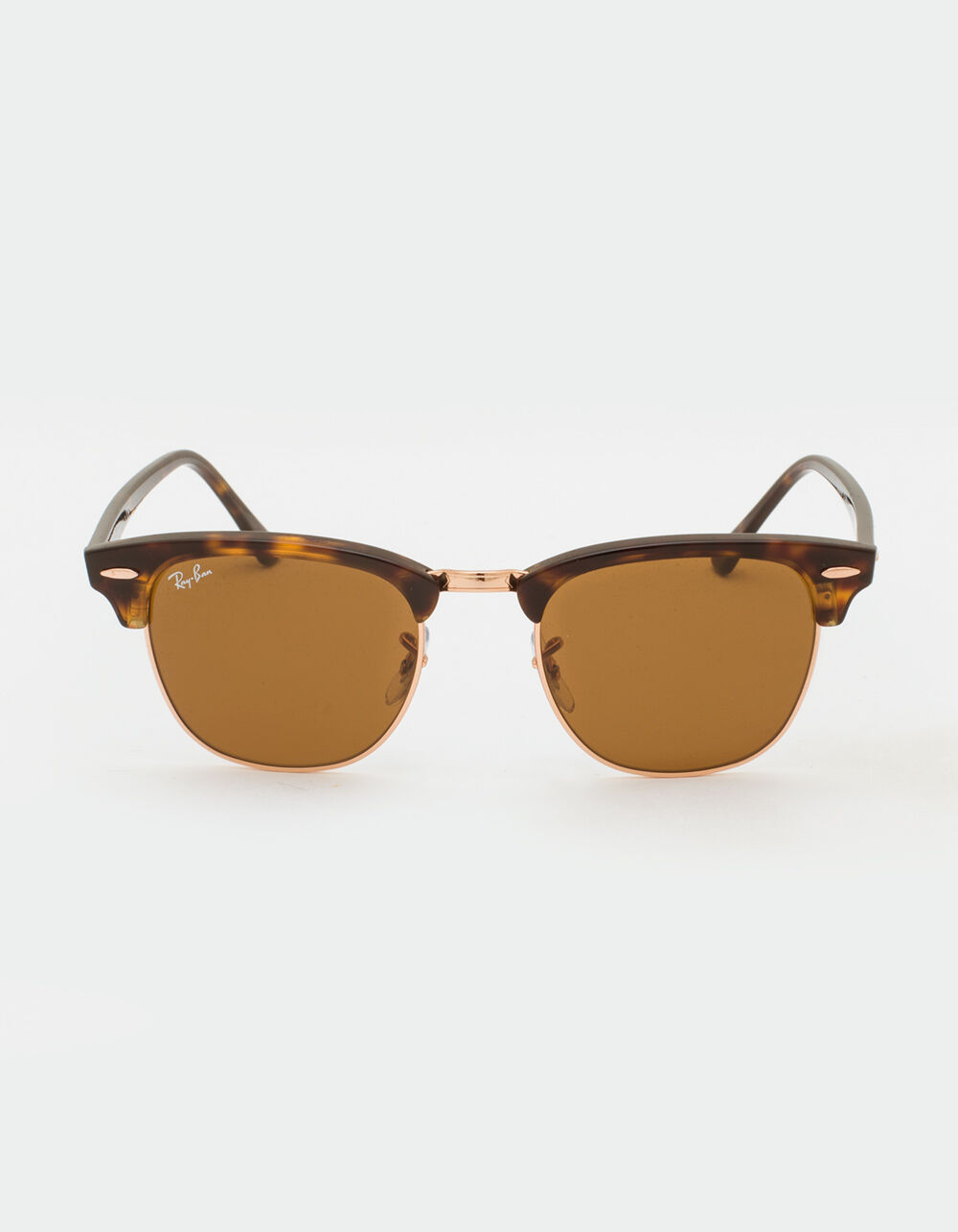 RAY-BAN Clubmaster Classic Sunglasses - TORTOISE | Tillys