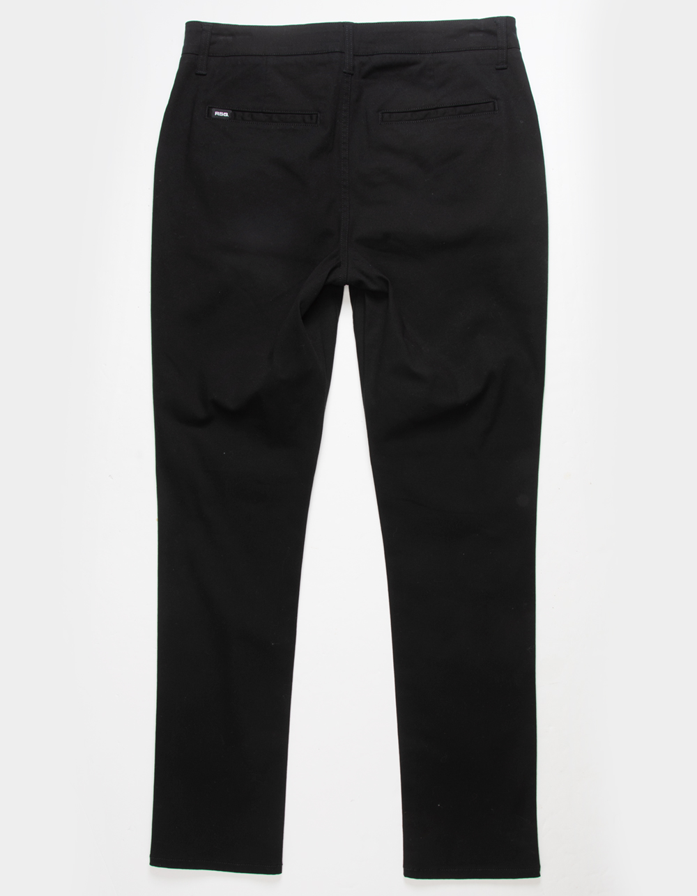 RSQ Mens Slim Taper Chino Pants - BLACK