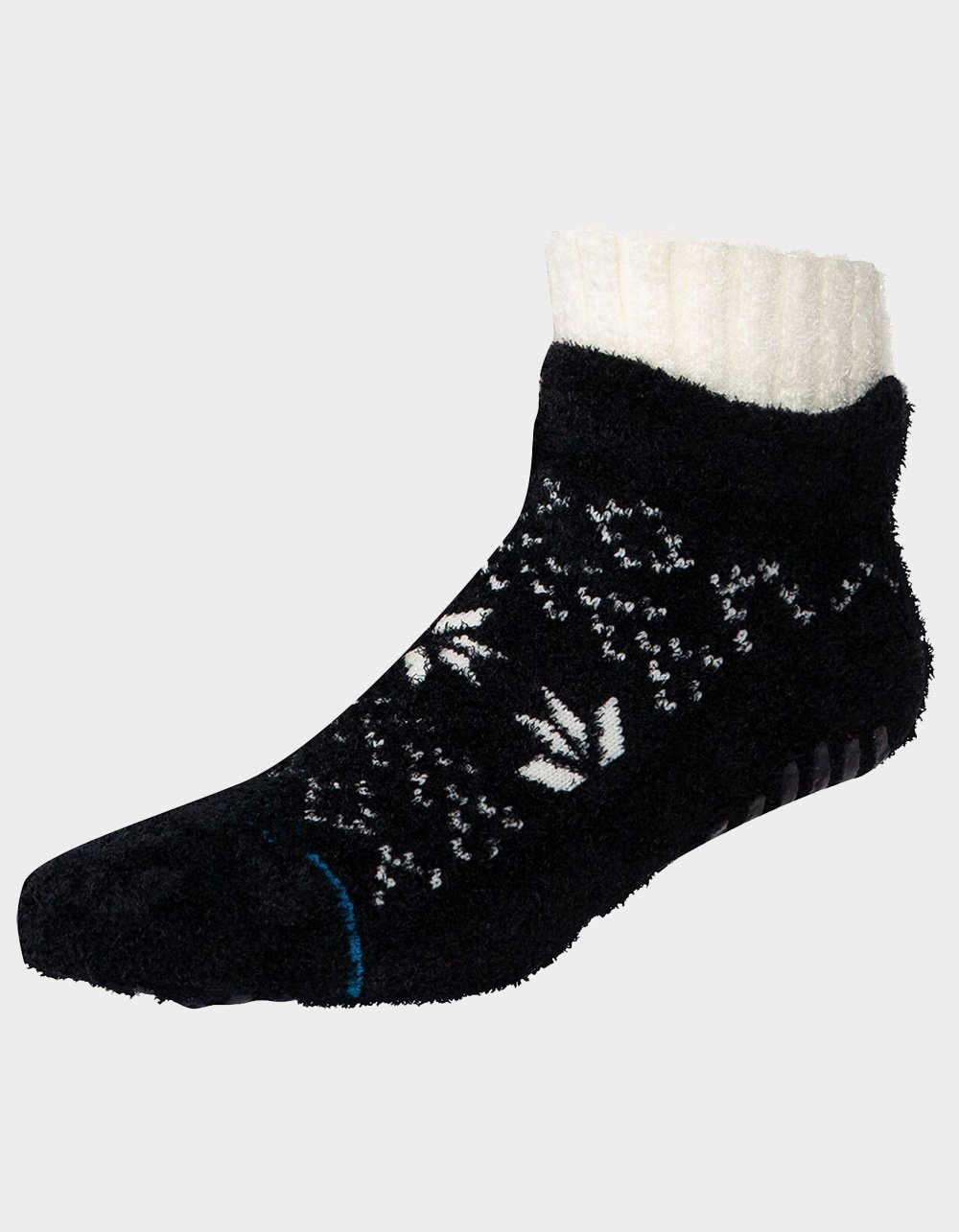 STANCE Snowflake Cozy Slipper Socks - BLACK