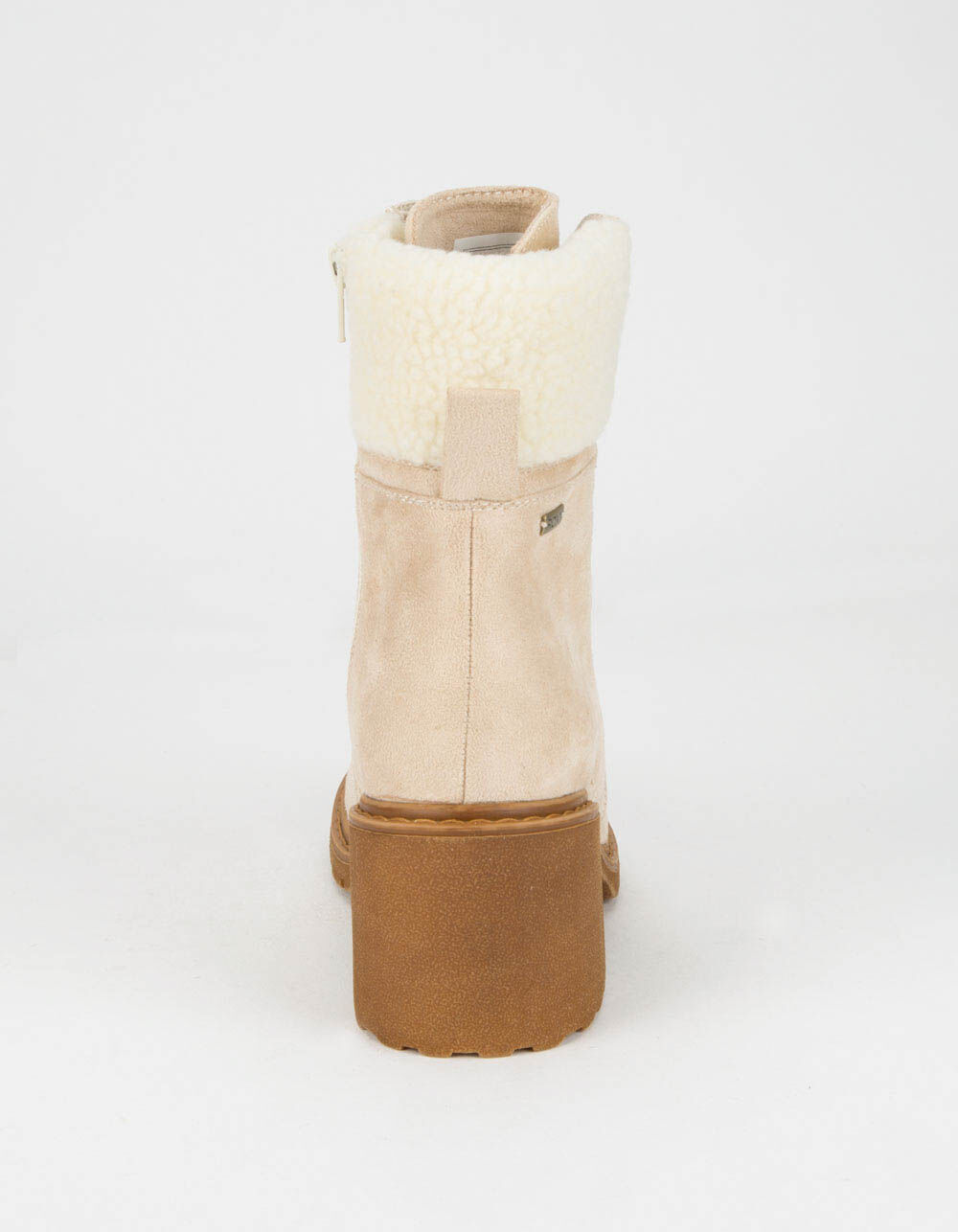 ROXY Eddy Heeled Lace-Up Natural Womens 