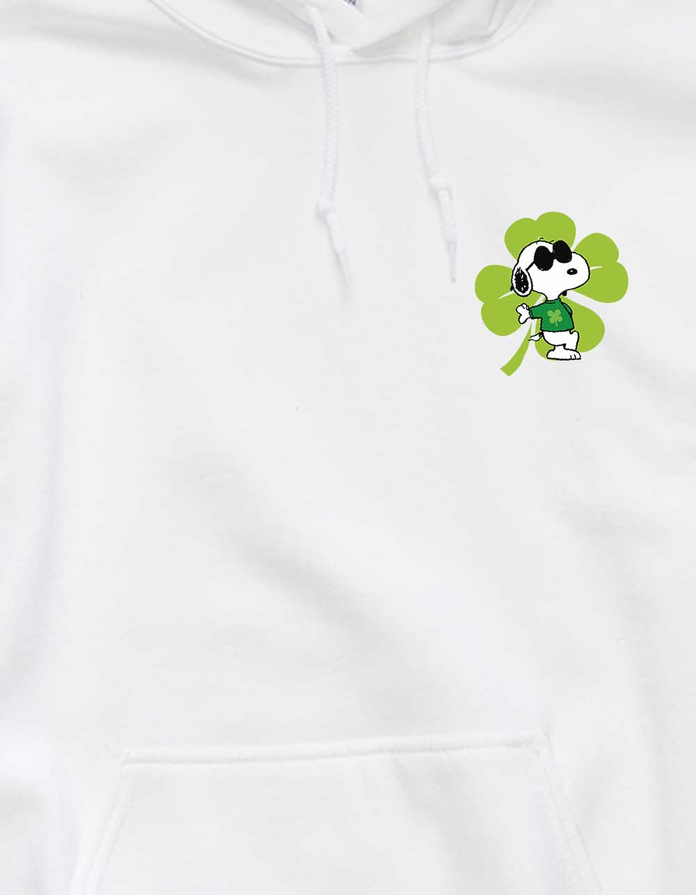 PEANUTS My Lucky Shirt Unisex Hoodie - WHITE