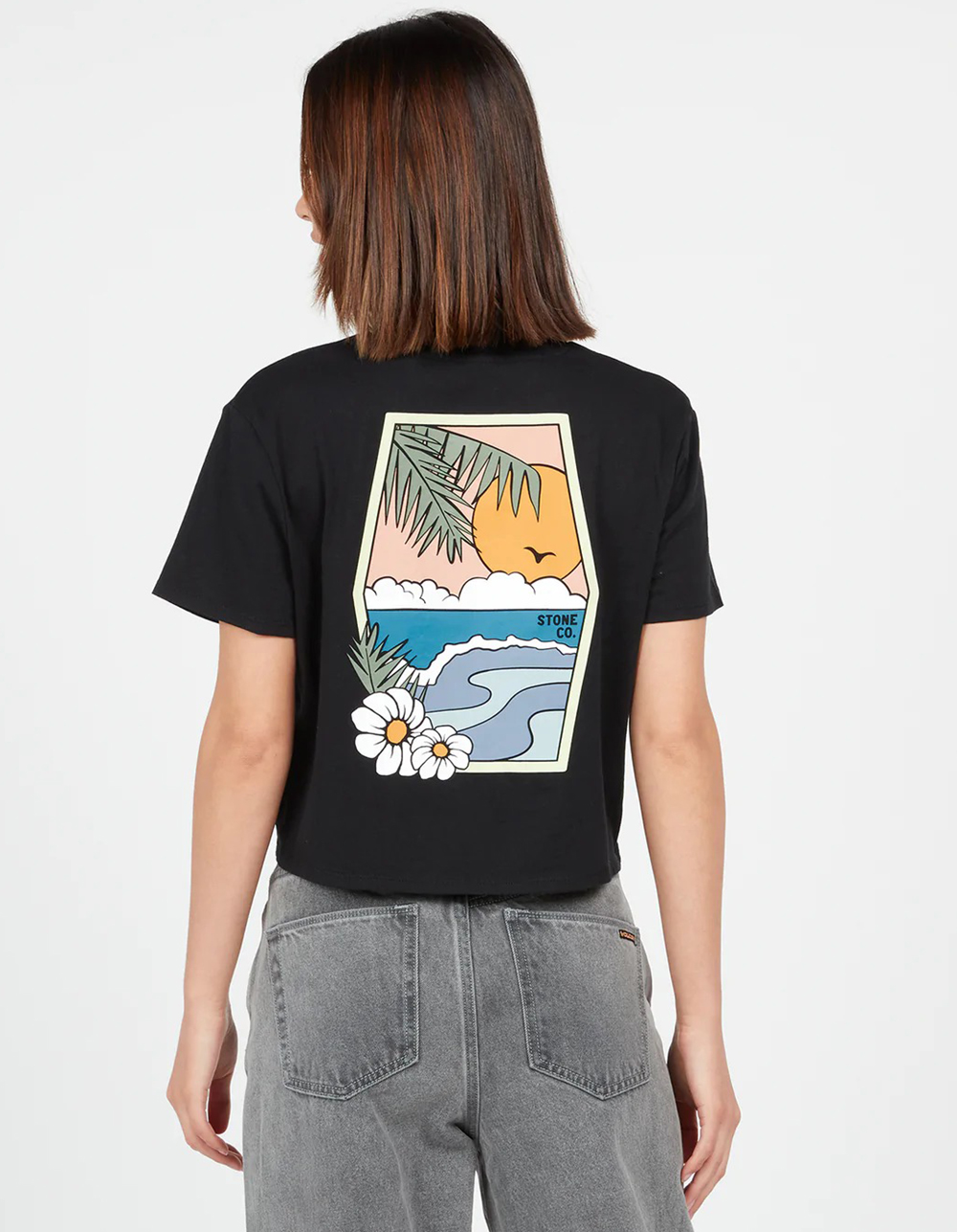 Pocket Dial Womens Tee BLACK Tillys