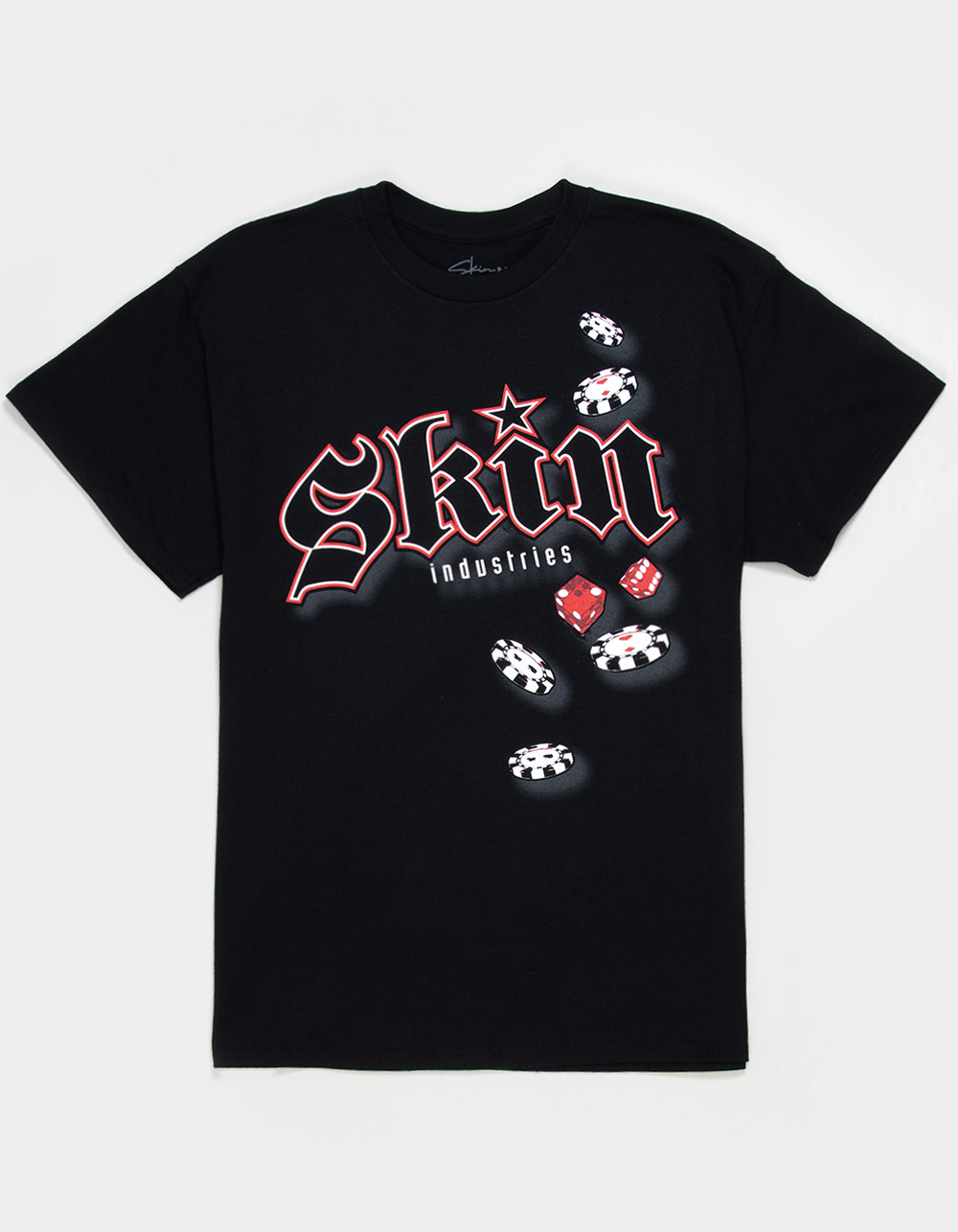 SKIN INDUSTRIES High Roller Mens Tee - BLACK