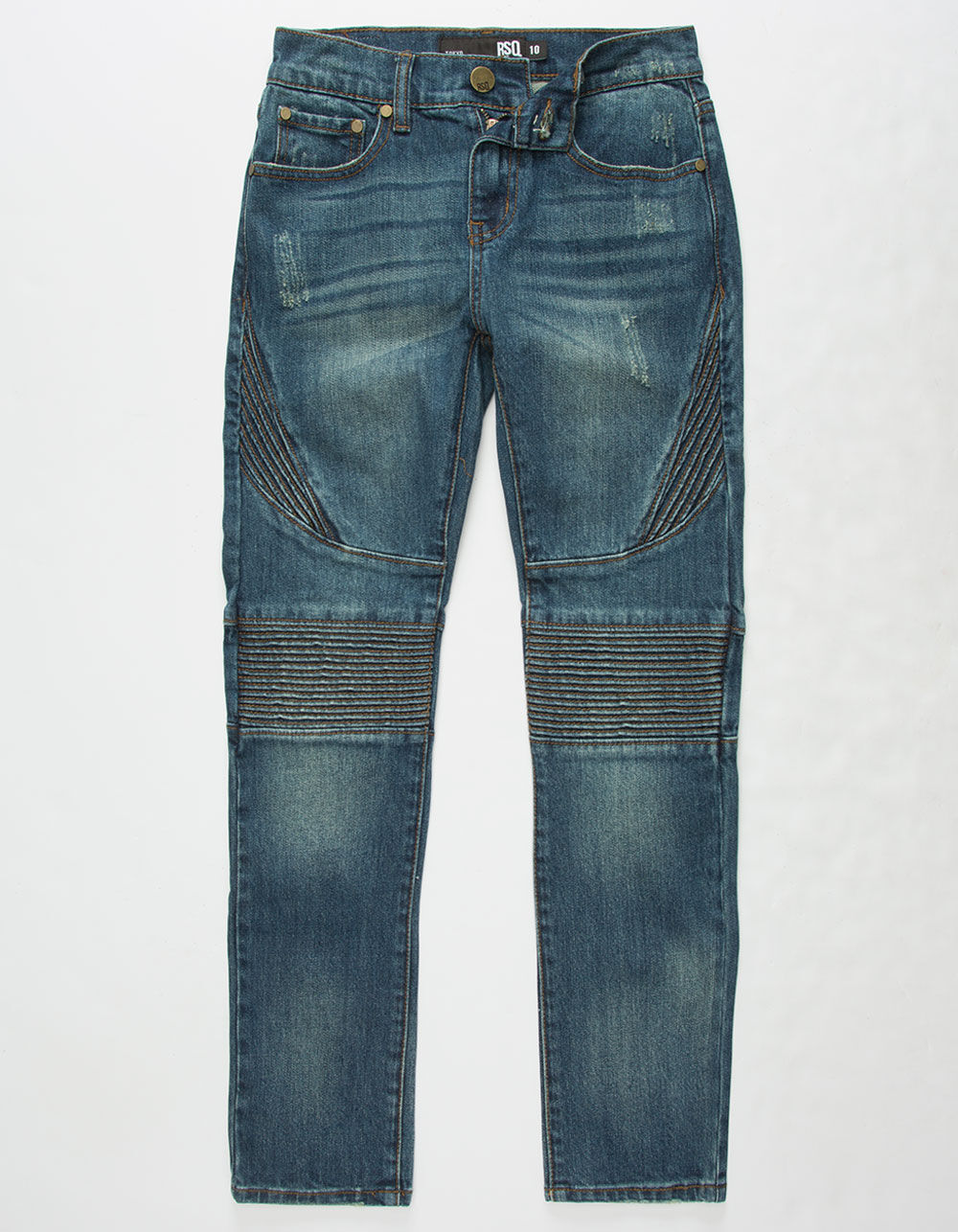 RSQ Tokyo Super Skinny Moto Boys Stretch Jeans image number 0