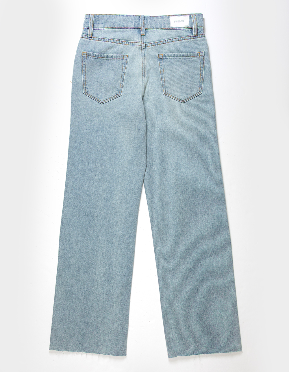 RSQ Girls High Rise Wide Leg Jeans - LIGHT WASH