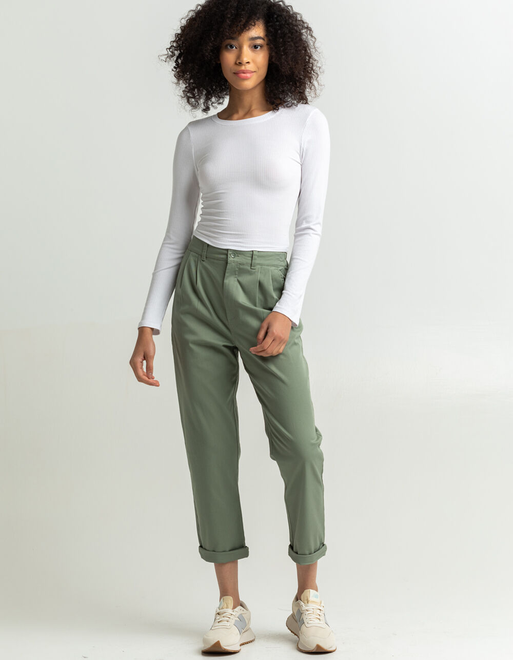 VOLCOM Frochickie Womens Trousers - ARMY | Tillys